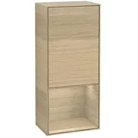 Villeroy & Boch Villeroy und Boch Finion Seitenschrank G550PCPC 41,8cm, rechts, Emotion, Regal unten Oak Veneer, Oak Veneer