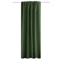 HOMEbasics Fertigschal , grün , Maße (cm): B: 135 H: 160