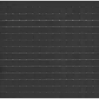 Premium Mosaic Glasmosaik schwarz 33x33 cm glanz MOS20BKHM