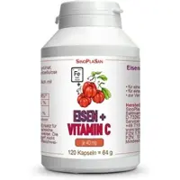 SinoPlaSan Eisen 40 mg+Vitamin C mg Kapseln 120 St