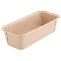 Greenbox Backform, Kakaopapier, braun, 20 x 7 x 6 cm DRE025111 , 1 Packung = 25 Stück