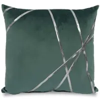 Matratzen Discount Doppelpack Dekokissen smaragdgrün 45 x 45 cm