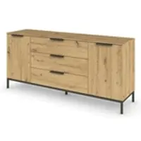 Möbel Kraft Sideboard ¦ holzfarben ¦ Maße (cm): B: 160 H: 72