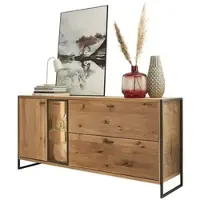 Woodford Sideboard Flora ¦ holzfarben ¦ Maße (cm): B: 186 H: 86 T: 44.0