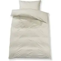 Doris Meyer Uni Interlock Jersey Bettwäsche 155x220 cm + 80x80 cm | kiesel - grau