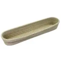 Schneider Brotform/Gärkorb, lang, runder Kopf 201450 , Maße: 410 x 95 mm
