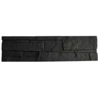 Fineza Aral Wandfliese Anthrazit 38x10 cm Relief ARALAN