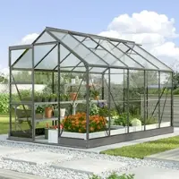 Vitavia , Gewächshaus "Kapitol 6200", schwarz, 6,2 m2