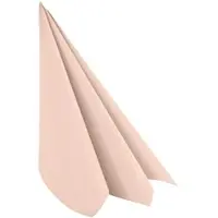 VEPATIM 100x Servietten Airlaid 40x40cm 1/4 -Falz stoffähnlich hochwertig rosa