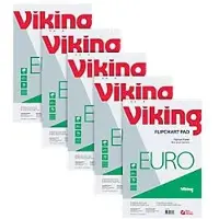 Viking Flipchart-Papier Weiss 65 x 98 cm 70 g/m²