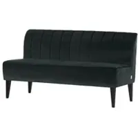 Sofa.de Speisesofa Hearty , schwarz , Maße (cm): B: 168 H: 92 T: 77.0