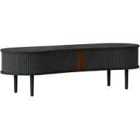 UMAGE Audacious TV-Bank Schwarz Eiche/Shadow