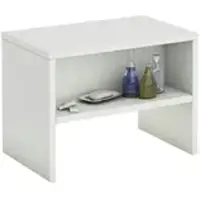 Sconto Hocker Netto ¦ weiß ¦ Maße (cm): B: 40 H: 30 T: 25.0