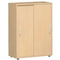 Geramöbel Schiebetürenschrank »Lissabon« 3 OH 80 cm braun, 80x110.4x40 cm
