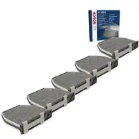 Bosch 5x Filter Innenraumluft 1 987 435 001 für Mercedes-Benz CLS C