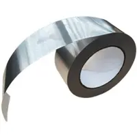Vago-Tools Aluminiumband Aluklebeband Klebeband 50mmx50m Isolierung 4 Rollen