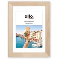 Alfo. Nina 30x30 cm natur m. Ppt 15x15 cm, Holzrahmen