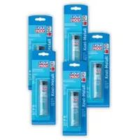 Liqui moly 5x Knetharz 6187 Knet-Metall 2-K-Epoxyd Knetmetall Metall Reparatur 56g