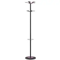 PaperFlow Garderobe »easyCloth Color Range Black Edition« 10 Haken lila, 35x175x35 cm