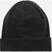 HANSEHELD Strickmütze 100% Schurwolle Merino Feinstrickmütze - Anthrazit