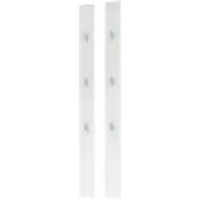 Möbel Kraft Garderobenpaneel 2er Set Vitreo Neo , weiß , Holzwerkstoff , Maße (cm): B: 13 H: 150 T: 2.0