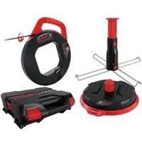 Runpotec Kabelabroller -Set XB 300 mit Multifunktionsdorn und Runpo 5 im Systemkoffer - 440 x 405 x 136 mm