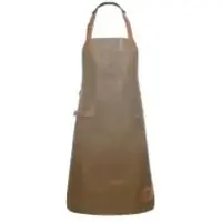 Karlowsky Fashion Karlowsky Leder Latzschürze, 60 x 82 cm LS 23-46-Stck , Farbe: toffee