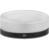 Gessi Emporio Seifenhalter, Standversion, Schale aus satiniertem Glas, 38827