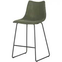 Möbel Kraft Tresenhocker ¦ grün ¦ Maße (cm): B: 49 H: 99 T: 50.0