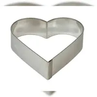 Schneider - Tortenring "Herz", Aluminium, 240 x 50 x 2 mm