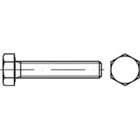 Industrial Quality Supplies Sechskantschraube DIN 933 VG M 20 x 110 8.8 zinkbesch. Gleitmittel flZnnc 480h-L