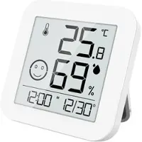 INFACTORY Digitales E-Ink Thermo- und Hygrometer mit extralanger Laufzeit