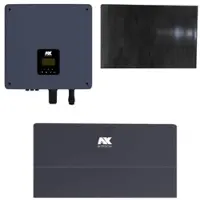 A-TroniX 3kWp PV-Komplettanlage mit Glas Glas Modulen und 5,76kWh Speicher