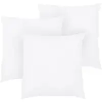 Buttinette Kissenfüllung im 3er Pack, quadratisch, Größe: 40 x 40 cm