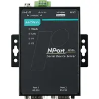 Moxa NPORT5210AT - Geräteserver, 1x RJ45, 2x RS-232, DB9
