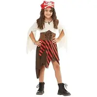 Buttinette Piratin Kleid "Little Merle" für Kinder