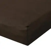 BETTWARENSHOP Jersey Spannbetttuch Ultra-Stretch 180x200 - 200x220 cm | cacao - braun