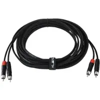 Klang Twin Audiokabel, 6 Meter 2x Cinch, male - 2x Cinch, male - Audiokabel