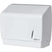 KS Handel 24 Papierspender 500 Blatt Handtuchspender Papierhandtuchspender Box Weiss