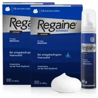 Johnson & Johnson Regaine Männer Schaum 6-Monatspackung 6X60 ml