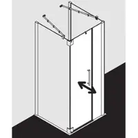 Kermi PX1FR083201PK Pendeltür Pasa XP 1FR 0830x
