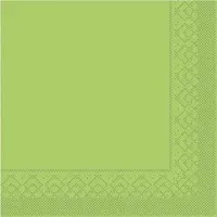 Mank Serviette Tissue in Kiwi, 33 x 33 cm, 1/4 Falz, 100 Stück