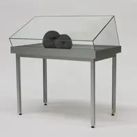 JTF-Vitrinen Ausstellungsvitrine schräger Glas - Haube Dialog DLG-15Z