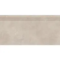 Rako Betonico Treppenfliese dunkelbeige 40x80 cm matt DCP84794.1
