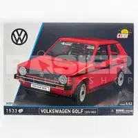 COBI Volkswagen Bausatz Golf 1 Rot 1:12 3B1099320A645
