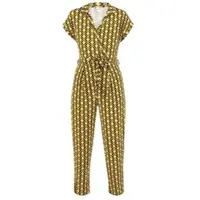 Blutsgeschwister Jumpsuit Salut Chérie Olotte - pineapple shell XS