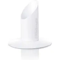 Kerzenhalter Langkerzen Kerzenleuchter Weiß lackiert für Kerzen Ø 3 cm, Anlasskerzen, Taufkerzen, Kommunionkerze