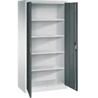 C+P Büroschrank Acurado, 1950x930x500mm, 7035/7016