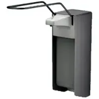 Gelzenleuchter UNIversalspender mit extralangem Bedienungshebel UNI10XLWV , Aluminium-Gehäuse, weiß beschichtet