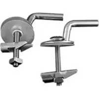 Duravit Scharnier-Set f WC-Sitz mit Absenkautomatik, Edelstahl